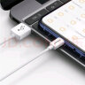 品胜（PISEN）安卓数据线快充闪充micro usb充电线适用华为mate8畅享9PLUS vivo21荣耀9i手机通用老式接口老款线 1.5米白色 安卓梯形接口数据线 实拍图
