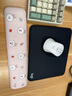 罗技（Logitech） 可妮兔Line联名定制键帽 游戏键盘键帽掌托 适用于罗技K835/K845十字轴心送男生男友礼物 可妮兔LINE联名掌托 实拍图