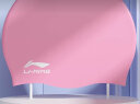 李宁 LI-NING泳帽防水硅胶男女不勒头舒适游泳长发护发泳帽LSMR808-12 晒单实拍图