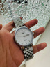 冠琴（GUANQIN）瑞士认证手表情侣款全自动机械表百搭经典夜光防水腕表情人节礼物 钢带本色白面（男款） 实拍图