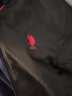 U.S. POLO ASSN.夹克外套男秋冬休闲男士立领飞行茄克宽松保罗上衣 黑色 XL  实拍图