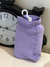 Fashy 德国热水袋注水暖脚热敷大号暖手袋灌水暖腰网红防爆暖水袋6425 小号马卡龙紫500ml+定制外套 实拍图