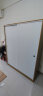 骏德 衣柜推拉门 简易木质柜子衣橱简约推拉门衣柜 木 暖白色+浅胡桃色（加厚板材） B款长140cm 晒单实拍图