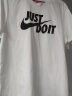 耐克NIKE男子运动生活TEE JUST DO IT SWOOSH短袖T恤AR5007-100白 XXL 实拍图