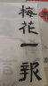 六品堂半生半熟宣纸100张书法专用纸作品纸国画工笔画初学者书法专用练习生宣纸熟宣纸写毛笔字四尺练字对开 实拍图