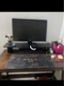 家逸实木书桌电脑桌现代简约办公桌子带抽屉学习桌写字桌 晒单实拍图