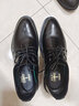 蜻蜓牌男士皮鞋新款商务正装休闲鞋英伦新郎结婚格子男内增高鞋结婚鞋 黑色(增高5CM) 40 实拍图