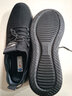 双星八特运动鞋男跑步鞋冬季防滑保暖轻便休闲鞋男鞋青少年学生鞋 黑灰春款 44 实拍图