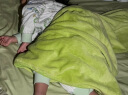 良良婴儿睡袋秋冬款宝宝春秋薄棉分腿睡袋儿童新生儿四季 薄夹棉-林中歌（适合20-25℃） L（建议身高85-95cm） 晒单实拍图
