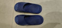 回力静音男士室内户外穿厚底防滑速干洗澡凉拖鞋HL3A23深蓝46-47码 实拍图