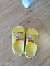 巴布豆儿童拖鞋男女童婴幼儿宝宝凉拖中大童居家室内浴室洗澡防滑一字拖 黄色211 28 内长17.5cm 适合脚长16.5-17cm 实拍图