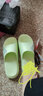 匹克态极拖鞋男鞋夏季外穿运动拖鞋篮球防滑凉拖女款户外沙滩鞋涉水鞋 【男款】撞色-水晶绿 44 实拍图