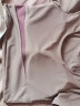 徽昂瑜伽服套装女拼色跑步健身衣运动套装春夏T恤含胸垫短袖长裤紫XL 实拍图