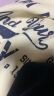 唐狮（TonLion）2023女卫衣圆领撞色插肩袖字母印花上衣 藏青 M  晒单实拍图