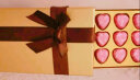 德芙（Dove）心语混合夹巧克力礼盒装心形牛奶巧克力铁罐元旦节糖果送女友闺蜜老婆年礼盒装员工伴手礼 德芙心形18枚金色礼盒 晒单实拍图