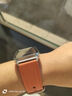 炫戴（XUANDAI）适用小米手环9pro表带9/8pro手环腕带原装红米watch4手表带牛皮小米9Pro保护膜壳配件 赤霞橙【店长推荐丨升级同款】 适用：小米手环9/8PRO-原版皮革·快拆头粒 实拍图