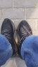 回力男鞋运动鞋男夏季软底轻便跑步鞋透气百搭黑色椰子鞋男 黑/绿 43  晒单实拍图