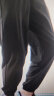 特步（XTEP）儿童童装男女童大童百搭舒适休闲梭织长裤 纯正黑 150cm 晒单实拍图