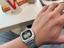 卡西欧（CASIO） 卡西欧(CASIO)手表男女经典小方块方表学生电子表运动防水树脂表 W-218HD-1A 实拍图