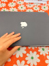帝伊工坊适用苹果笔记本电脑保护壳老款Macbook Air13/13.3英寸壳子配件保护套外壳 质感岩砂灰A1466 实拍图