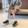 梵托迪2024新款女鞋秋季百搭鞋子女防滑加绒保暖小白鞋女休闲运动鞋女潮 白色 37 实拍图