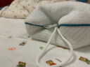 佳韵宝（Joyourbaby）婴儿定型枕0-3岁新生儿宝宝护型枕吸汗透气儿童枕头 云朵白 晒单实拍图