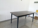 木月北欧餐桌椅现代简约大小户型橡胶木实木餐桌长方形饭桌 【1.6米】单餐桌 实拍图