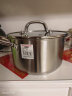 美厨（maxcook）汤锅 304不锈钢汤锅汤煲20cm 加厚复合底 电磁炉通用MCT8206 实拍图