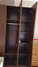 天坛家具 衣柜 实木榆木板木组合 新中式现代简约衣橱 卧室大衣柜 三门衣柜 实拍图