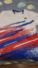 YONEX 林丹同款尤尼克斯yy羽毛球服短袖速干透气比赛服运动服T恤 110200男款 白色 L 实拍图