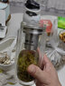 万象（WANXIANG） 双层玻璃杯节日送礼男女士泡茶杯商务大容量车载便携茶水分离杯 V270-灰蓝色 350ml 实拍图