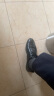 海澜之家HLA皮鞋男士商务休闲系带正装德比鞋子男HAAPXM3AA90183 黑色43 实拍图