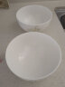 华光泡面碗汤碗碟盘 筷勺 盘碟碗厨具套件 中式骨瓷家用餐具 白玉兰 8英寸汤盘 实拍图