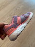 Skechers斯凯奇儿童运动鞋春秋女童魔术贴休闲鞋中大童轻质跑步鞋303601L 女款/浅灰色/浅绿色/LGAQ 27.5 实拍图