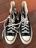 匡威（Converse）1970s 经典三星标高帮鞋情侣运动鞋学生鞋休闲帆布鞋男女鞋多巴胺 162050C 三星标经典黑 41.5 /8 实拍图