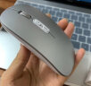 STIGER适用苹果华为无线鼠标蓝牙MateBook PadPro笔记本平板台式电脑办公游戏无噪音 双模式连接【一键返回桌面丨可调节灵敏度】太空银 实拍图