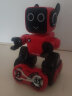 JJR/CJJRC机器人玩具遥控智能语音跳舞儿童存钱罐遥控玩具生日礼物 K3喜庆红 实拍图