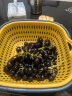 京鲜生 智利玫瑰香Sable无籽黑提 2kg礼盒装 新鲜葡萄/提子生鲜水果 实拍图