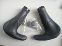 自行车手把套硅胶山地车副把手套通用单车握把套牛羊角手柄套配件 【一体成型肉球】把套带副把黑色 实拍图