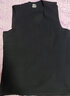 雅鹿保暖背心男士无痕加绒内穿打底宽肩大码防寒抗菌上衣冬季2件装 黑+深灰 4XL 【适合170-190斤】 实拍图