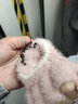 TSFUL手套女保暖秋冬季毛绒可爱写字办公半指翻盖手套骑行开车防寒防风 实拍图