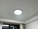 馨悠洁led三防吸顶灯超薄圆形防水卫生间浴室阳台卧室厨卫灯过道走廊灯 【雅黑】37cm  36瓦 适15m² 实拍图