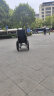 衡互邦 轮椅折叠带坐便 全躺老人便携旅行轻便手动 轮椅车 升级一体轮全躺款 实拍图