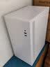 硕一商务办公电脑机箱台式机迷你小型手提桌面主机箱（M-ATX/ITX主板/ATX电源/0.6加厚板材） V200白色【0.6MM钢板】顺丰发货 实拍图