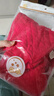 毛毛鸭婴儿红色满月服百天周岁宝宝男女唐装连体哈衣保暖拜年春秋季衣服 新长命锁保暖3件套 73cm 73码（建议4-7个月） 实拍图