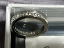 CENTURY& KINDLE情侣戒指一对戒时尚素圈指环男潮流满天星戒指女轻奢小众设计感 实拍图
