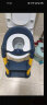 艾杰普（JEPPE）儿童马桶圈辅助器 宝宝坐便器楼梯式凳马桶扶手架座便软坐垫 实拍图
