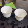 杰艺陶瓷茶具羊脂玉品茗杯功夫盖碗茶壶茶杯德化白瓷茶盏泡茶主人单杯 羊脂玉【茶杯】描金凝香杯 实拍图