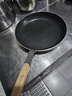 铿锵平底锅加厚煎锅商用复底不粘锅酒店餐厅大号煎蛋牛排锅燃气适用 【加长木柄煎锅】 36cm 实拍图