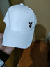 花花公子（PLAYBOY）帽子男女棒球帽春夏潮流鸭舌帽 防晒遮阳帽时尚情侣休闲帽 黑色软顶款【大小可调节】 实拍图